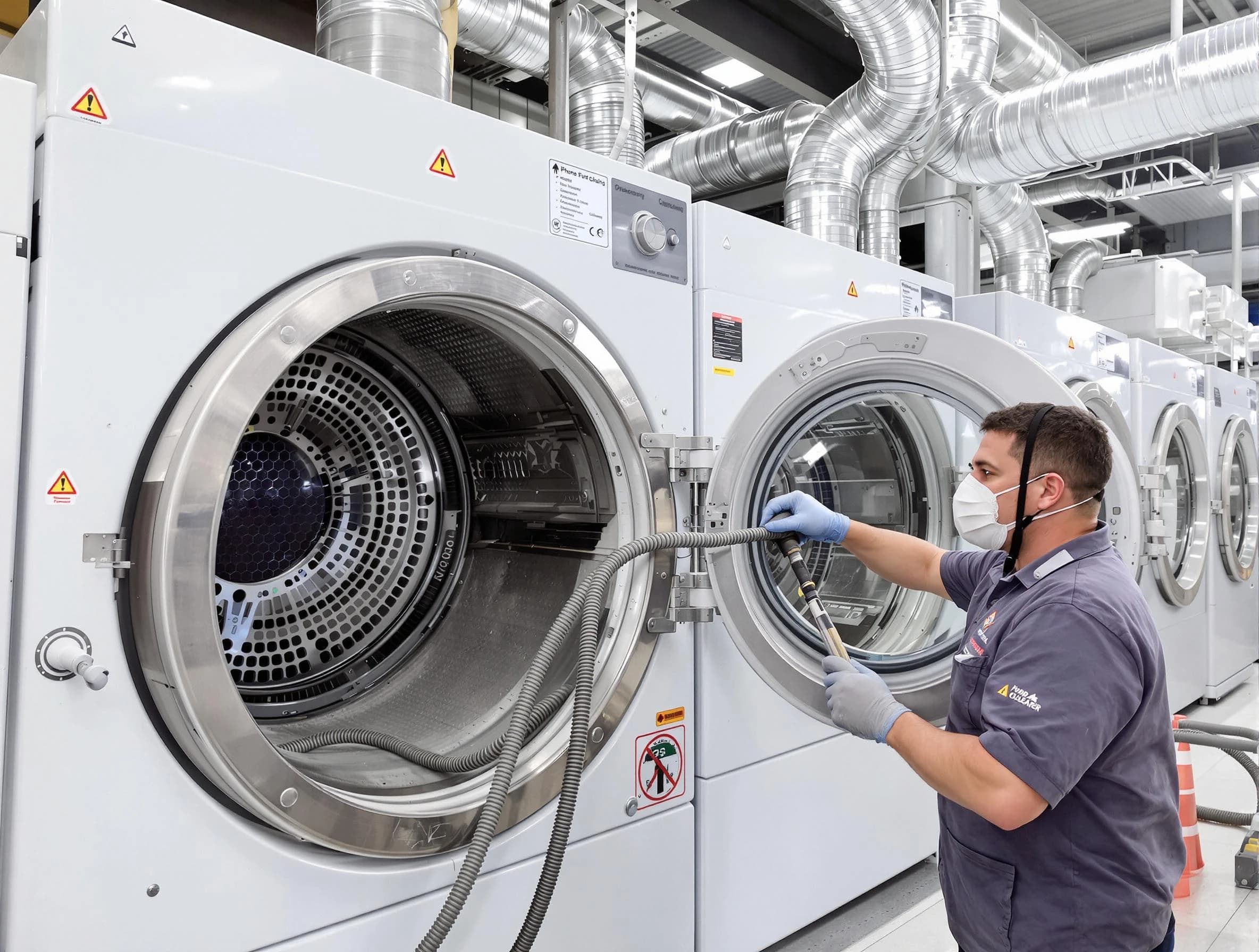 Industrial-grade dryer vent cleaning by Hendersonville Dryer Vent Cleaning in Hendersonville