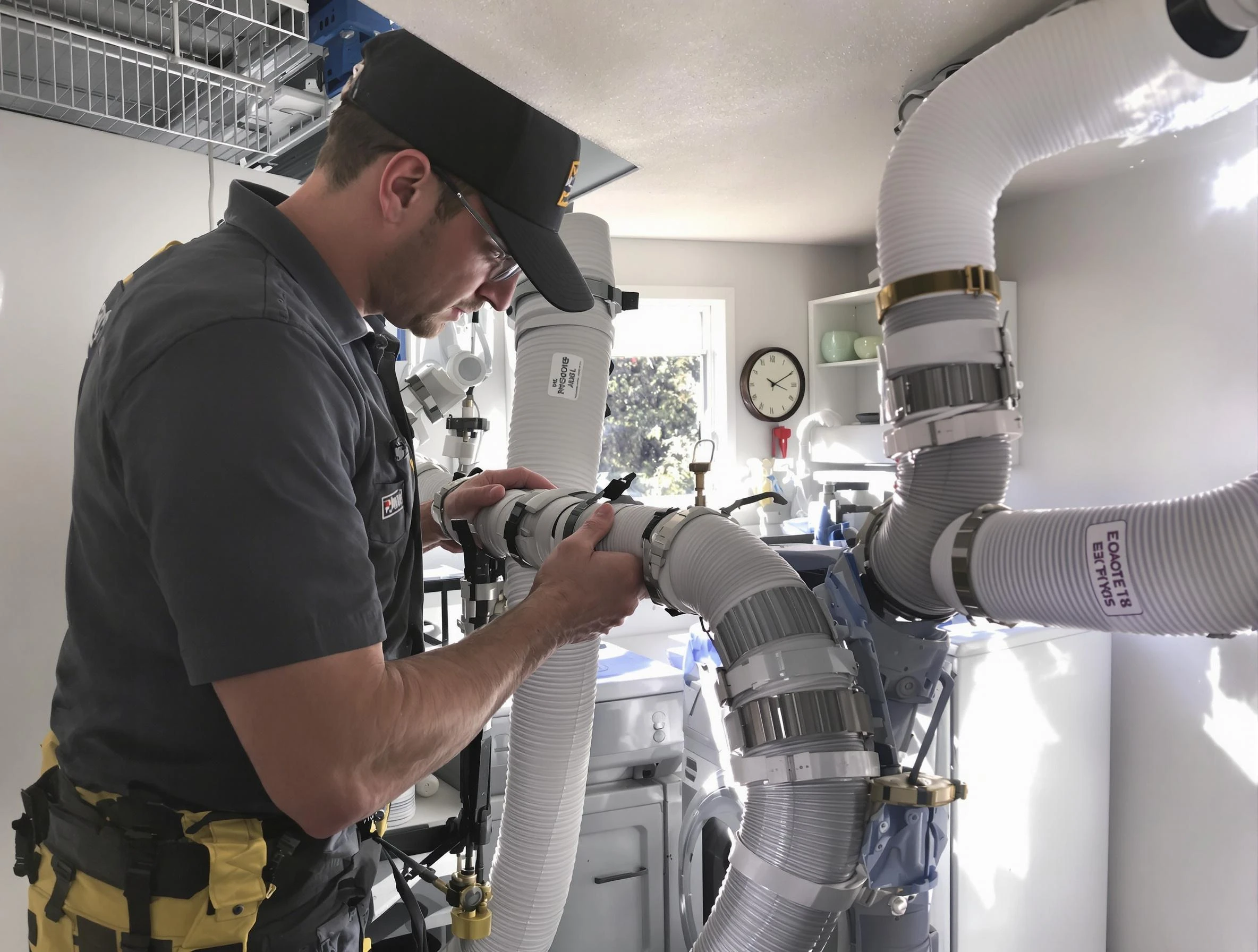 Dryer Vent Hose Installation in Hendersonville