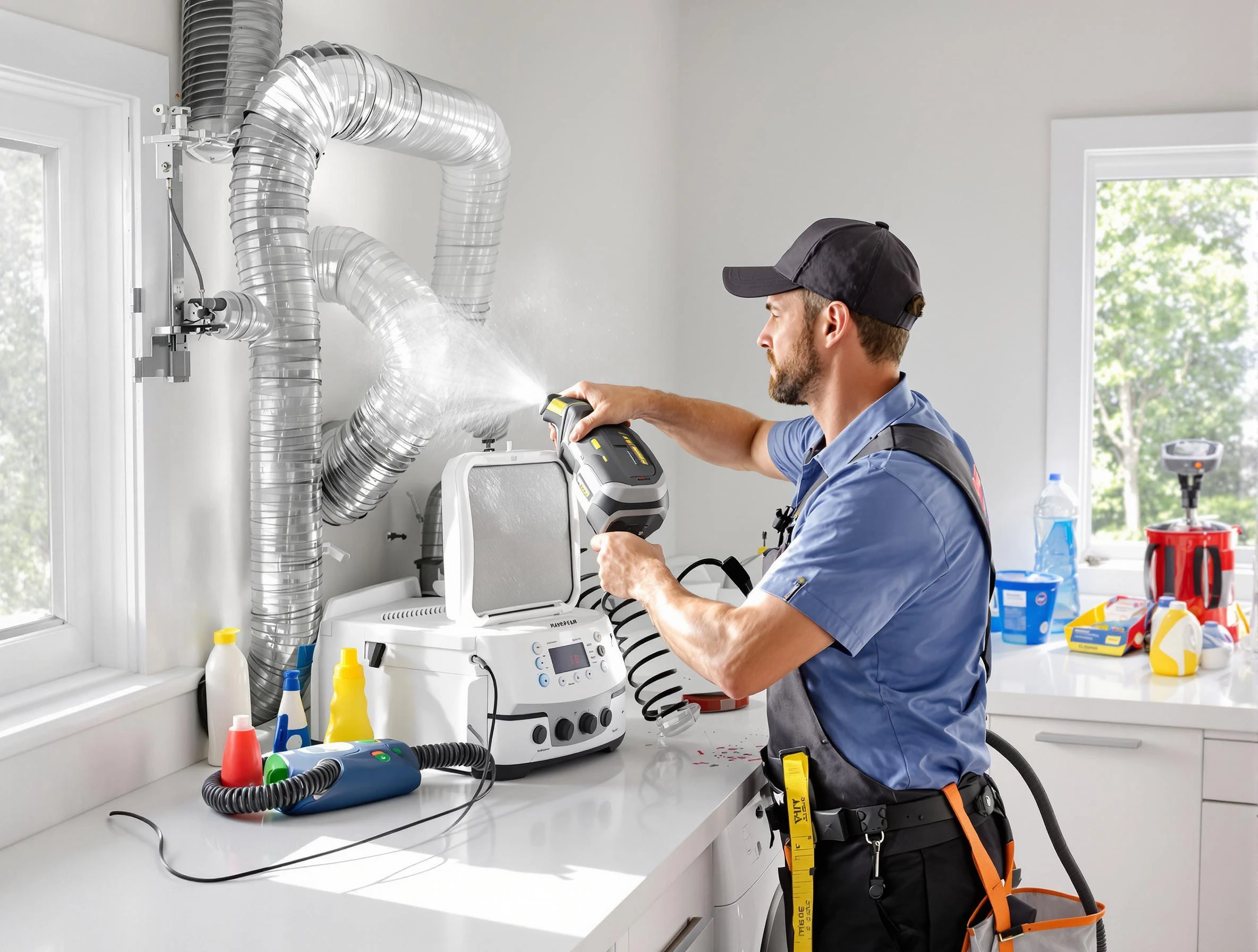 Residential Dryer Vent Cleaning in Hendersonville