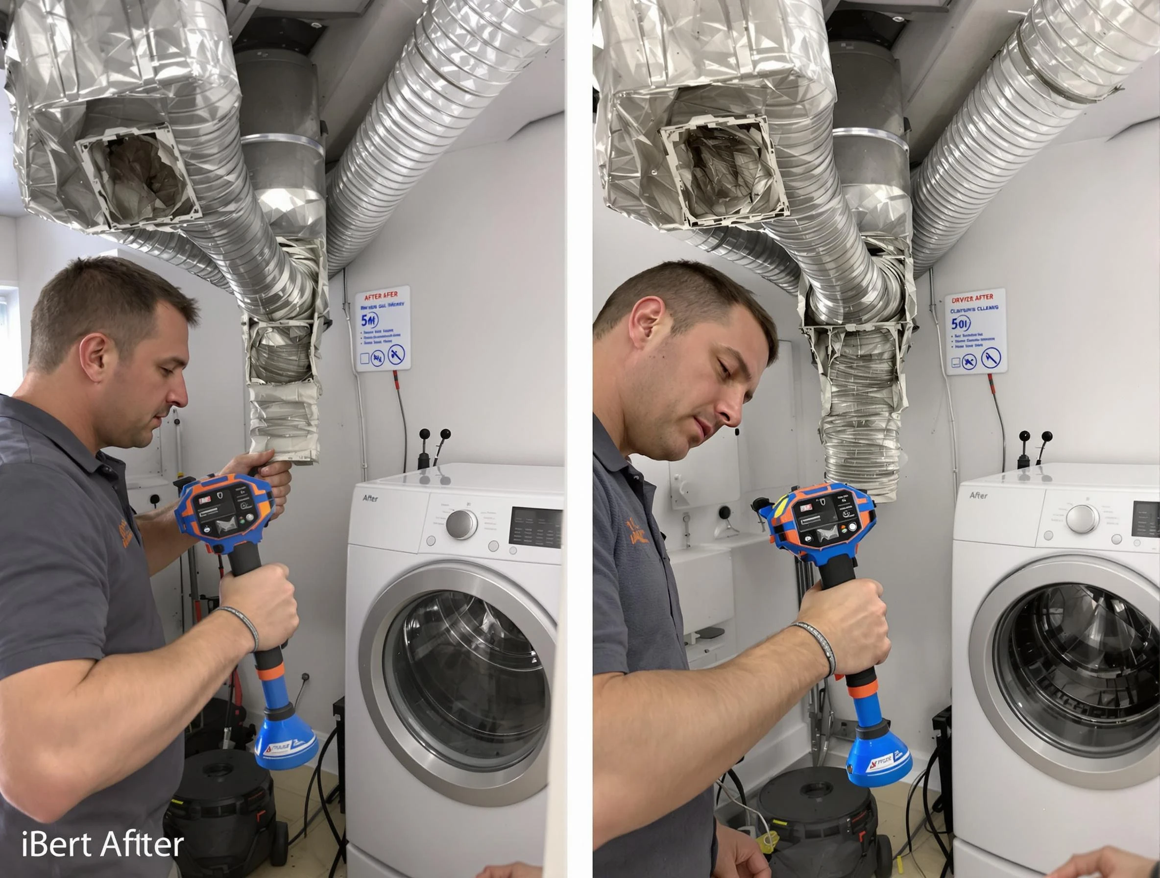 Professional clogged vent cleaning by Hendersonville Dryer Vent Cleaning in Hendersonville
